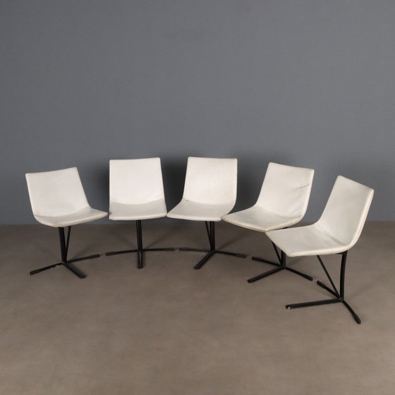 Image 1 of Saporiti-stoelen uit de jaren 60