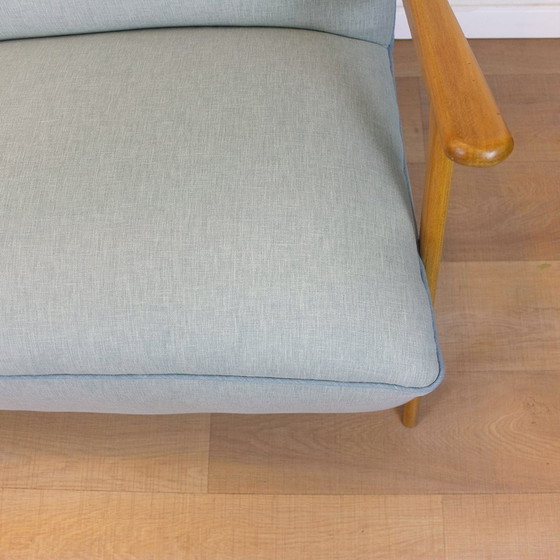 Image 1 of Sofá español de dos plazas de mediados de siglo, década de 1950