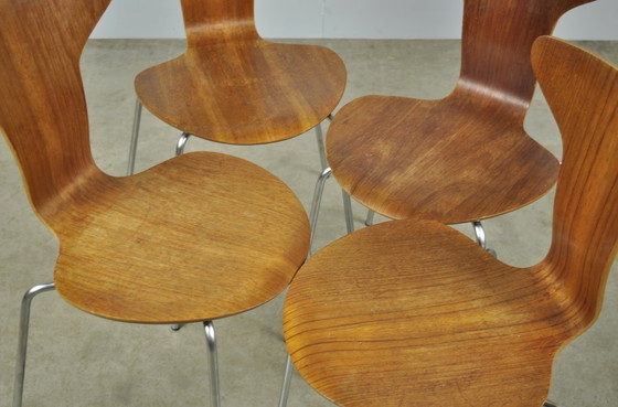 Image 1 of Fritz Hansen / Vintage Mosquito Dining Chairs / Arne Jacobsen / 1960S Denmark