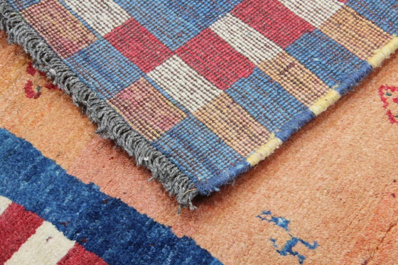 Image 1 of Original Persian carpet Gabbeh Ghashghai oriental carpet 154 cm x 107 cm old natural