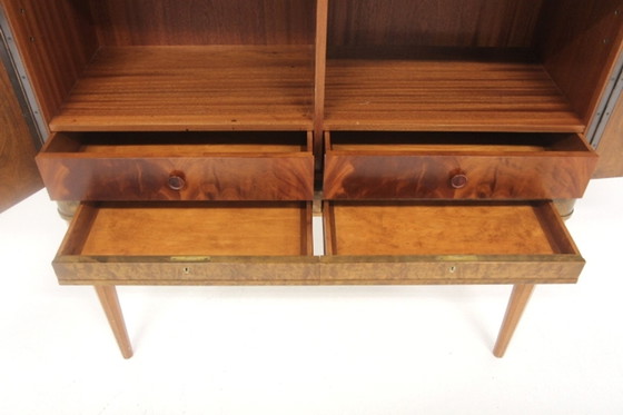 Modern Scandinavisch Notenhouten Dressoir van Reiners, Mjölby, Zweden, jaren 30, Scandinavian (foto 4 van 8)
