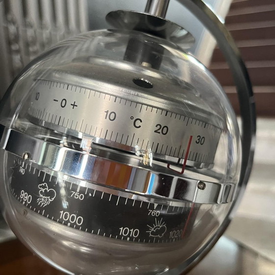 Instrument météorologique Huger Sputnik, années 1960 – Pendules, Plastic, Space Age (photo 11 of 16)