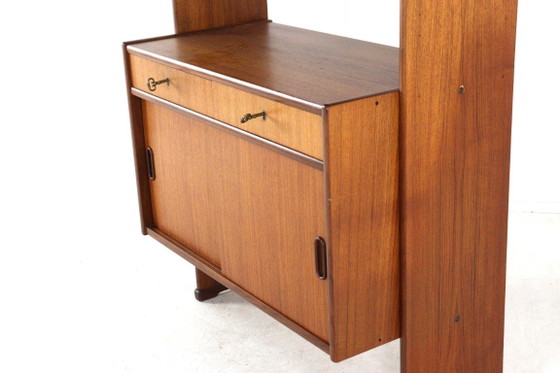 Libreria vintage divisoria per ambienti in teak, stile metà secolo – Librerie, Wood (photo 13 of 17)