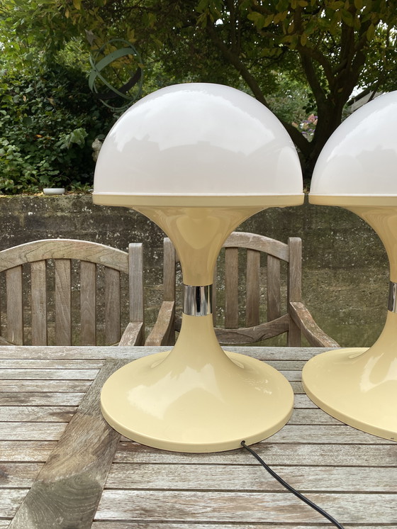 Image 1 of Stilnovo table lamp Mushroom 70s unique Rare