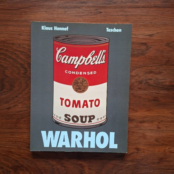 Image 1 of Libro de mesa de centro de Andy Warhol, artista del Pop Art. 1928-1987.