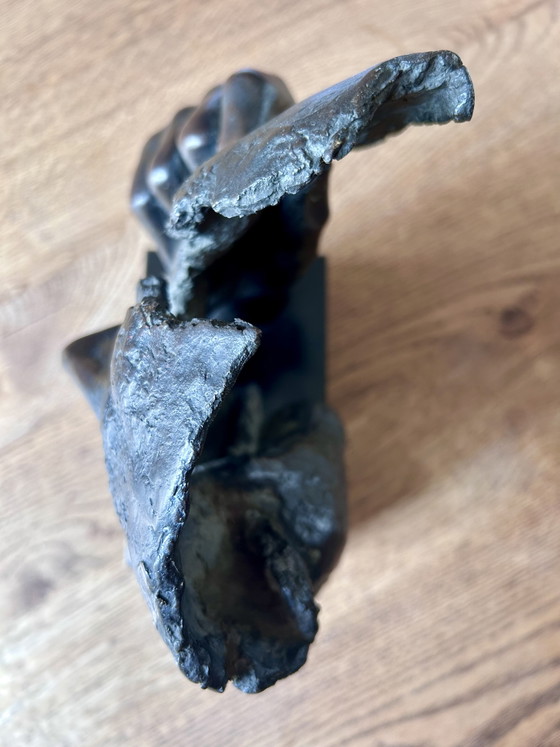 Image 1 of Betty Wachsstock – Sculpture originale en bronze | Héritage familial