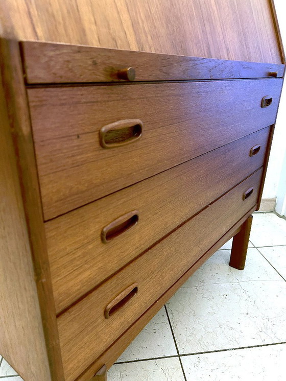 Image 1 of Vintage Deense secretaire Bernhard Pedersen & Zoon
