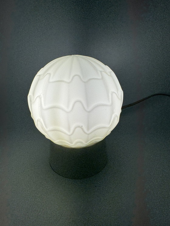 Image 1 of Thabur lamp met sculpturale glazen kap