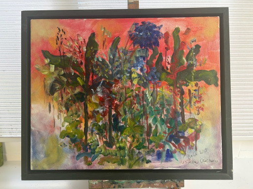 Peinture de Bali par Willem Kerseboom 2015
