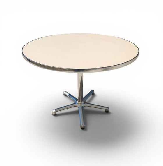 Table Indecasa, Tables de salle à manger, Métal, Aluminium, Crème (photo 6 sur 7)