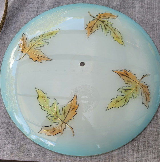 Image 1 of Rara lámpara colgante de diseño italiano / Pietro Chiesa para Fontana arte