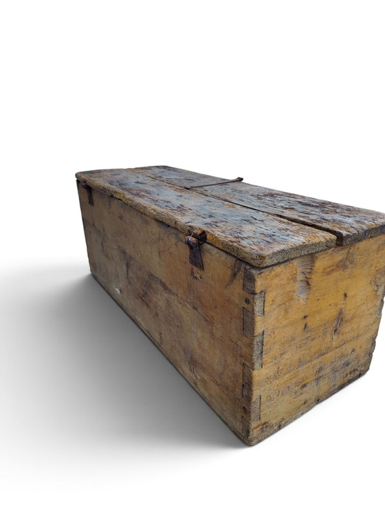 Baule italiano dei primi del XIX secolo – Armadi contenitori, Iron, Wood (photo 5 of 10)