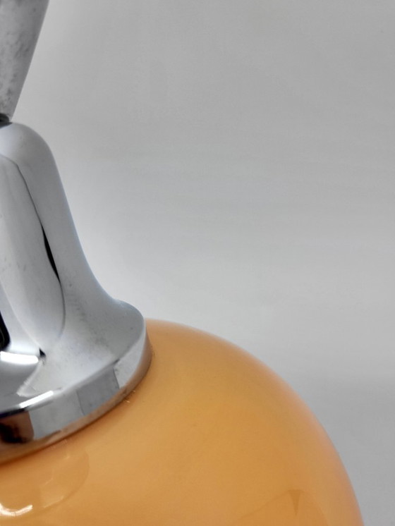 Image 1 of Lampe Diderot Delmas aus Opalglas Frankreich 1970