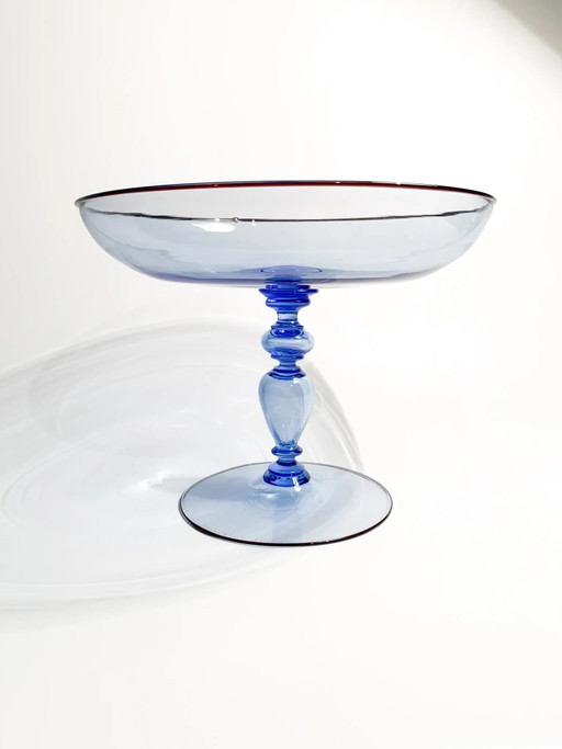 Centrotavola Barovier & Toso Murano Vetro 'Caravaggio' anni '80