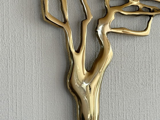 Image 1 of Scultura vintage in ottone "Bijan" degli anni '70
