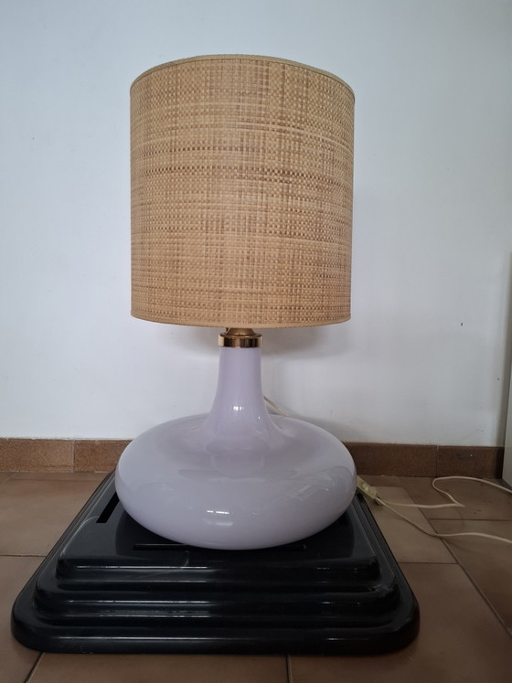 Image 1 of Murano Glass Lamp from the 1970s. XXL