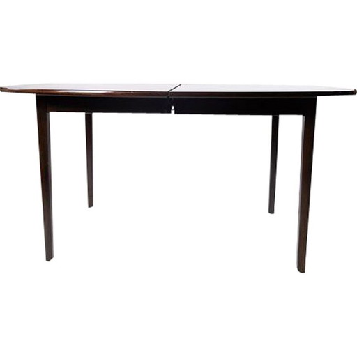 Table de salle à manger vintage Rungstedlund en acajou par Ole Wanscher & P. Jeppesen années 1960