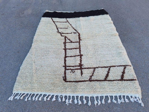 Traditioneel handgeweven Berberkleed 200/300 cm – Aime Té, vloerkleden en tapijten, Wool (photo 2 of 8)