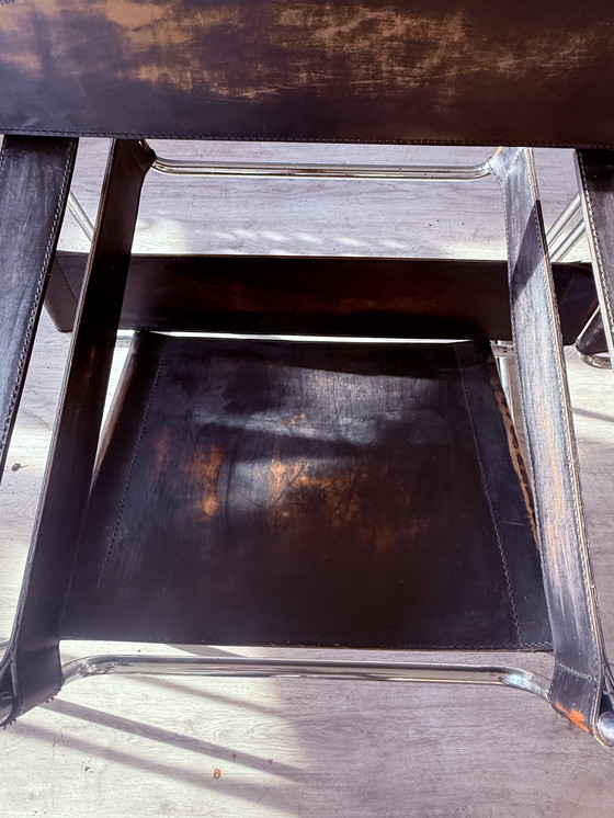 Image 1 of 2 vintage Gavina/Knoll Wassily Model B3 fauteuils, circa jaren 60