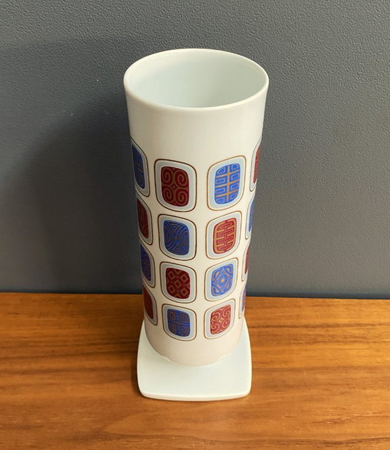 Image 1 of Alka Bavaria Vase on square base 1960s