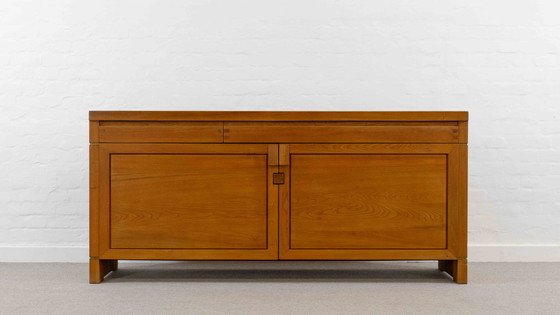 Image 1 of Sideboard R08 by Pierre Chapo in Solid Elm