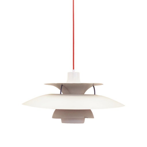 Hängeleuchte PH5, dänisches Design, 1970er Jahre, Hersteller: Louis Poulsen
