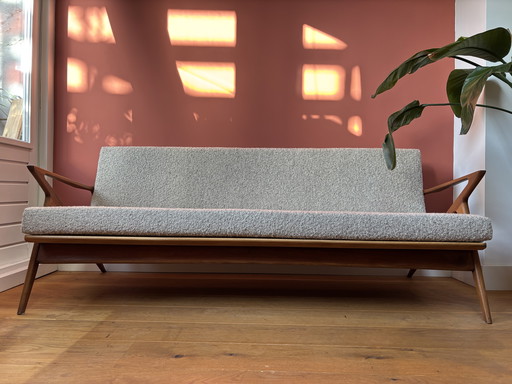 Poul Jensen Z-Sofa, 1950er Jahre, neu bezogen