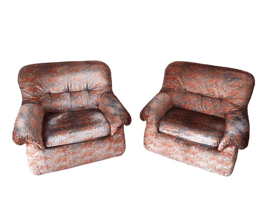 Image 1 of Pair of armchairs by Mimo J. Padova, 1970s