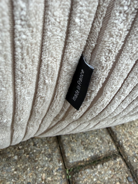 Image 1 of Ligne Roset Togo 2x 2-seater and 1x 3-seater in Beige Corduroy