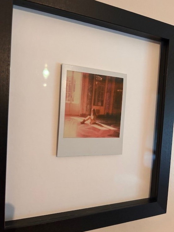 Image 1 of Intimate Polaroid Artwork in Frame - Bought at Art Amsterdam (Part 2 of 4)