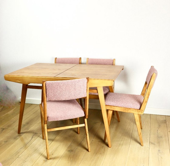 Image 1 of Extendable wooden table designed by Jiri Jiroutek