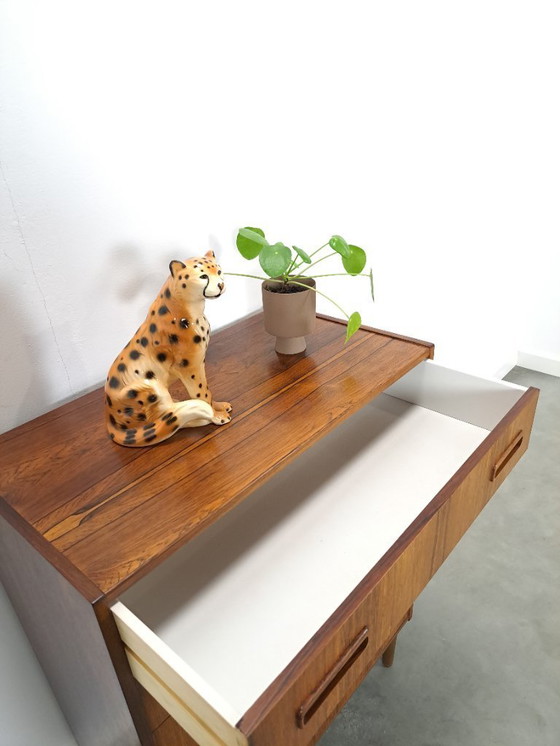 Image 1 of Mid-Century Danish Westergaards, Silkeborg rosewood chest of drawers 6 drawers