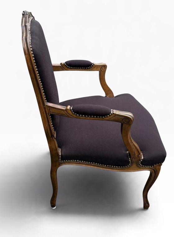 Sillón francés restaurado – Sillones, Textil, Terciopelo (photo 2 of 8)