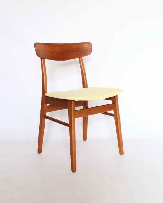 Image 1 of Vintage Findahls teak dining chairs refurbished