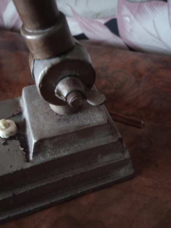 Image 1 of lampada da scrivania art déco