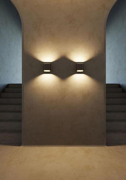 Modular - Trapz LED 900lm wall lamp black / champagne