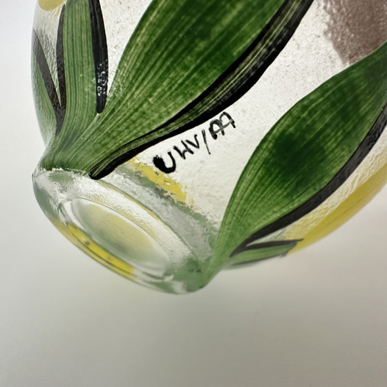 Image 1 of Lampada da terra anni '70, tubo fluorescente marrone, postmoderna, vintage