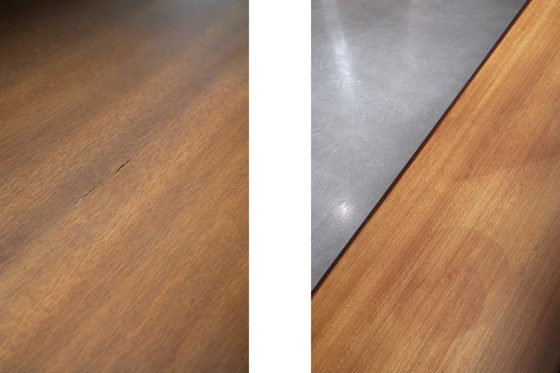 Image 1 of Vintage Mid-Century Danish Modern Wood Sideboard with Drawers, 1970s