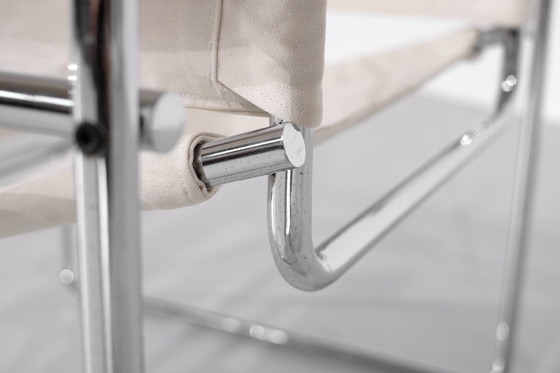 Image 1 of B3 Wassily" armchair fabric by Marcel Breuer for Bononia, Italy 1925.