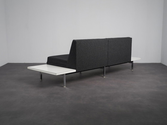 2-Seater Sofa with Side Tables by George Nelson for Herman Miller, USA, 1960s – I – 2 seaters, Wool, Vintage (photo 4 of 9)