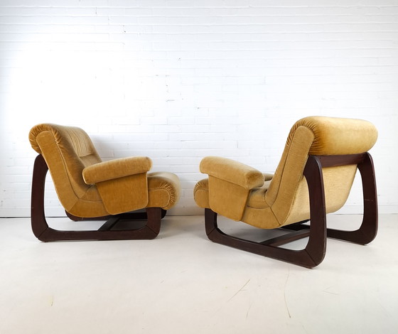 Image 1 of 2x vintage easy chair