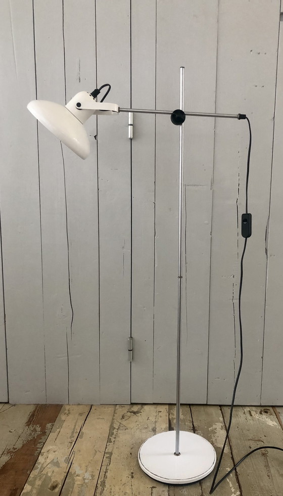 Image 1 of Anvia vintage floor lamp white J. Hoogervorst