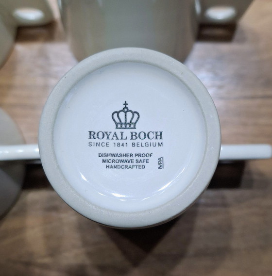 Image 1 of Tasse et soucoupe Royal Boch par Marc Pairon