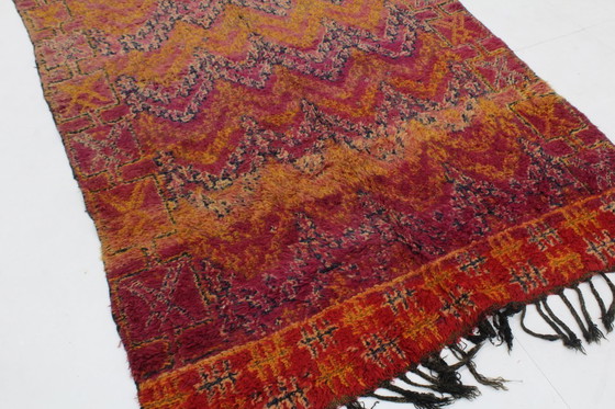 Image 1 of Vintage Berber Boujaad wool rug