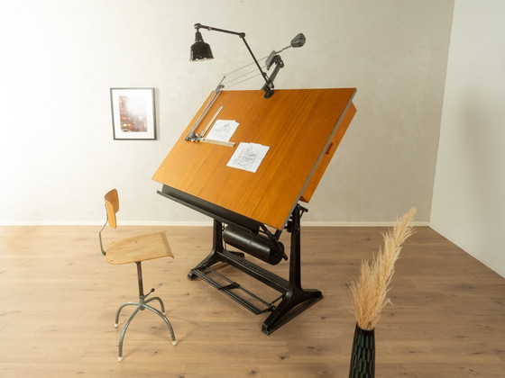 Image 1 of 1950s Drafting Table, Kuhlmann & Nestler, Vintage