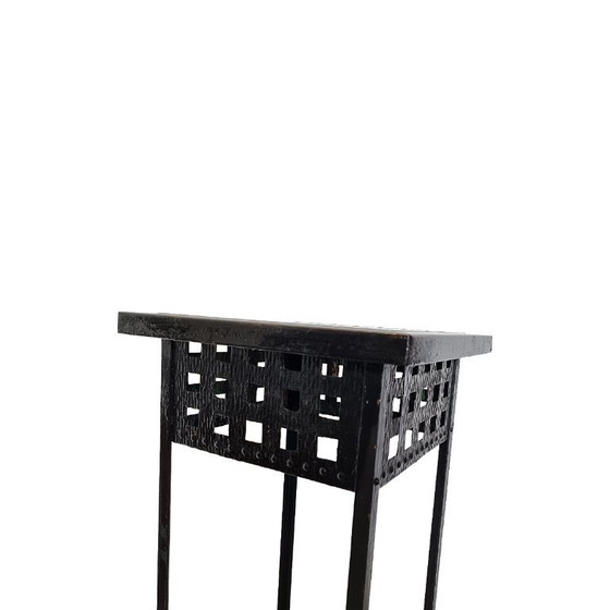 Image 1 of Support à plantes Art Déco en métal noir, années 1930/40