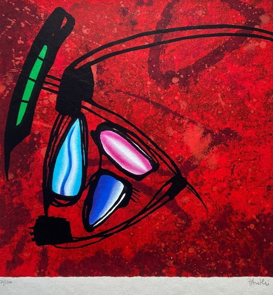 Image 1 of Serigrafía de Werner Pantki