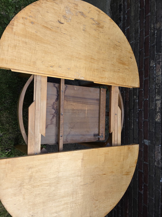 Image 1 of Vintage extendable table from 1954