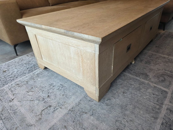 Jolie table basse en bois de chêne – Tables basses (photo 5 of 7)