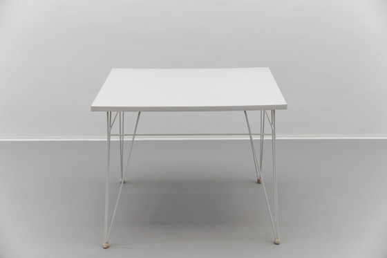Image 1 of Combex Wire Chair and Combex Wire Table by Cees Braakman for Pastoe, Netherlands, 1950s, Set of 3